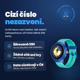 Dětské volací GPS hodinky KLOKI Moon - Růžové
