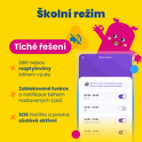 KLOKI Star gyerek GPS telefonóra hívásfunkcióval - fekete | akciós csomag