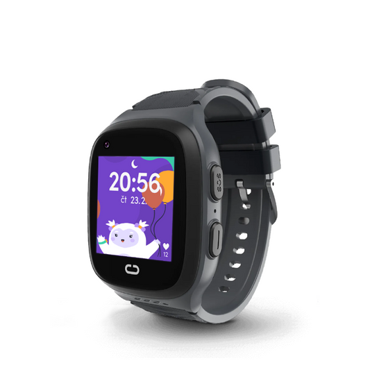 Gyermek GPS okosóra KLOKI - Fekete