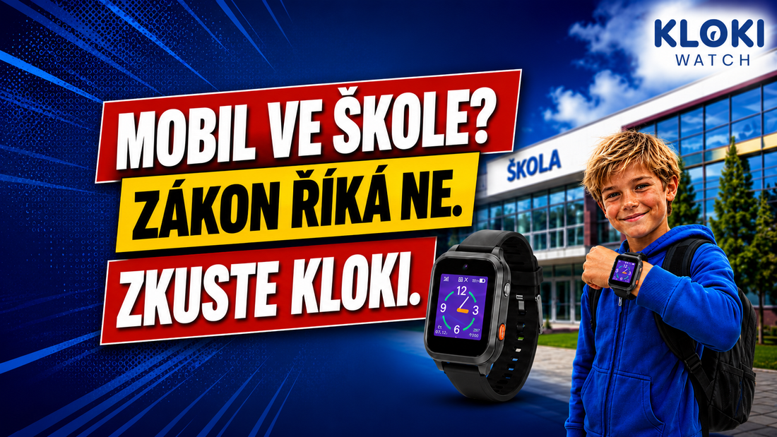 Mobil ve škole? Zákon říká ne. My říkáme: zkuste KLOKI.