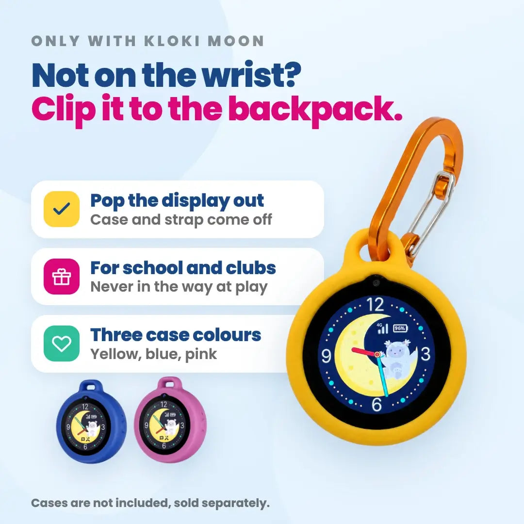 Kids GPS Calling Watch KLOKI Moon - Blue