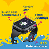 Children's GPS Calling Watch KLOKI Star - Black + Gift