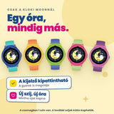KLOKI Moon gyerek GPS-hívóóra - Kék