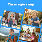 GPS-es gyerek okosóra hívásfunkcióval KLOKI Star - Rózsaszín