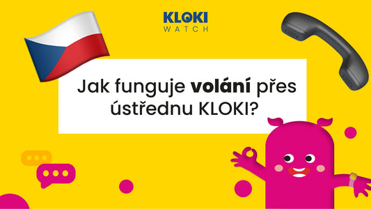 Jak funguje volání přes českou ústřednu KLOKI?