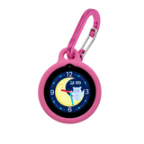 Silicone frame with charging cable and carabiner