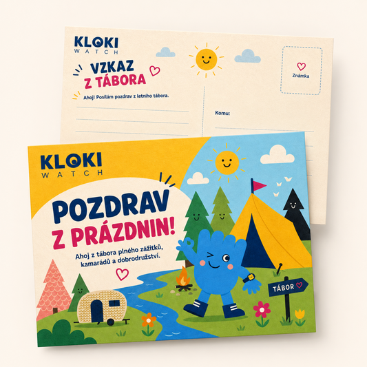 Postcard from Camp - A KLOKI Summer Holiday Hello