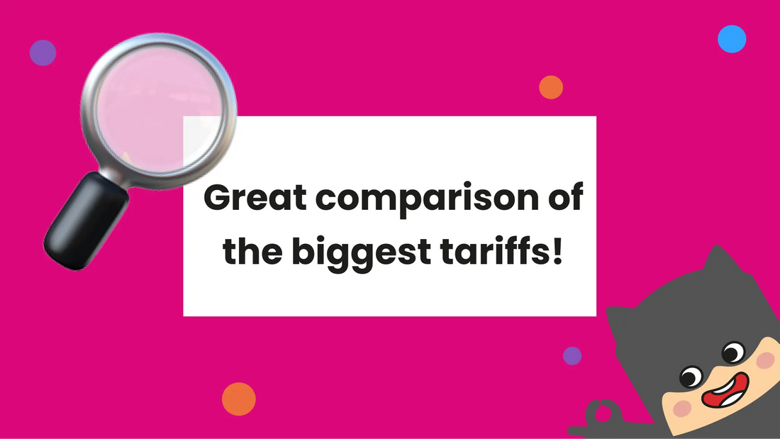 Comparison of the largest tariffs on the market